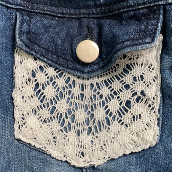 Thrill ladies denim vest jacket - Picture 2 of 7